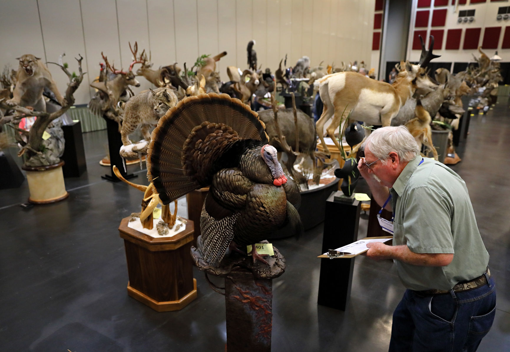 2019 World Taxidermy & Fish Carving Championships in Springfield, Mo.